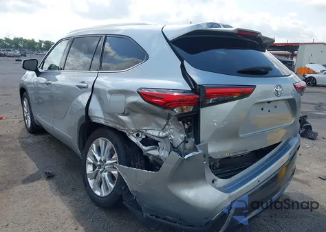 2020 Toyota Highlander Limited from USA, damaged, VIN 5TDYZRAH9LS003188